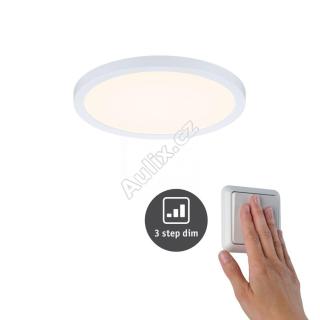 LED vestavné svítidlo Areo VariFit IP44 3-krokové-stmívatelné 175mm 13W 3.000K bílá - PAULMANN