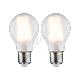 LED žárovka 7 W E27 mat teplá bílá 2ks-sada 286.42 - PAULMANN