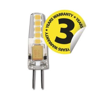 LED žárovka Emos ZQ8621, G4, 2W, čirá, neutrální bílá