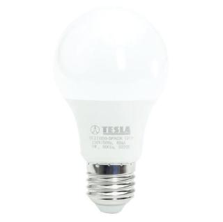 LED žárovka Tesla, Bulb E27, 8W, 3000K, teplá bílá, 5ks v balení