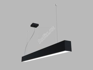 LED2 Závěsné svítidlo LINO 120 P-Z, B PRISMA 21-32W 3CCT 3000K/3500/4000K UGR černá - LED2 Lighting