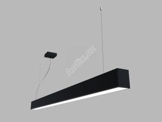 LED2 Závěsné svítidlo LINO 150 P-Z, B PRISMA 37-49W 3CCT 3000K/3500/4000K UGR černá - LED2 Lighting