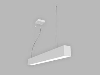 LED2 Závěsné svítidlo LINO II 90 P-Z, W PRISMA 24W DALI/PUSH DIM 3CCT 3000K/3500/4000K bílá - LED2 Lighting