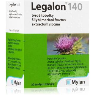 Legalon Legalon 140mg tvrdé tobolky pro podporu léčby jater 30 cps