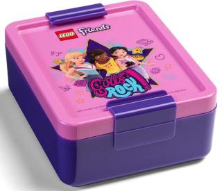 LEGO Friends Girls Rock svačinový set láhev a box - fialová