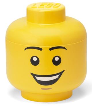LEGO Úložná hlava  - šťastný chlapec