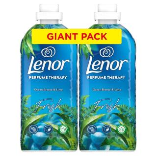 LENOR Ocean & Lime Aviváž 2 x 1200 ml 96 Praní