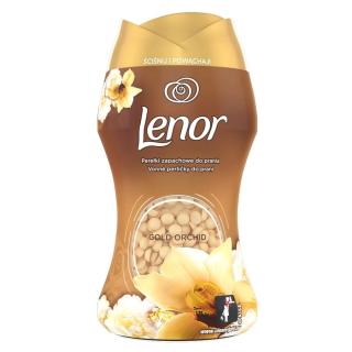 LENOR Unstoppables Gold Orchid Vonné perličky do praní 140 g