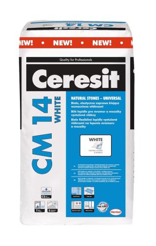 Lepidlo Ceresit CE 14 White bílá 25 kg C2TE CM1425WH