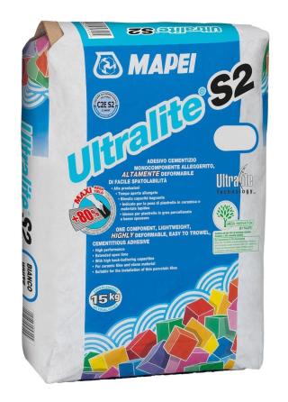 Lepidlo Mapei Ultralite S2 šedá 15 kg C2TE S2 ULTRALITES2
