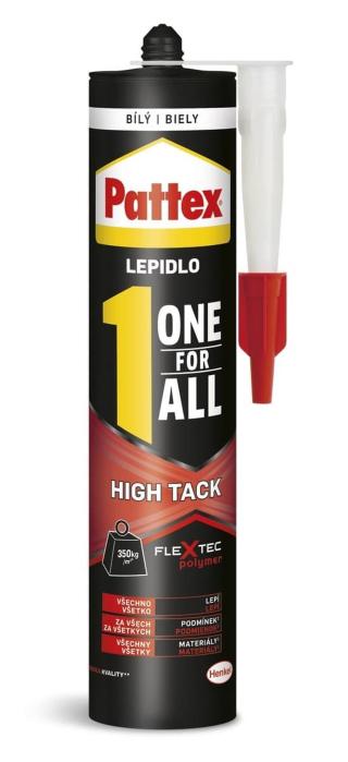 Lepidlo Pattex All For One HIGH TACK bílá 440 g PATTEXOFA