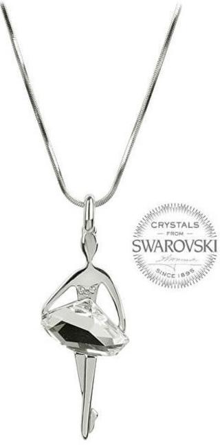Levien Originální náhrdelník Baletka Crystal