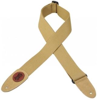 Levys MSSC8 Cotton Guitar Strap, Tan