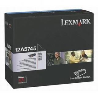 Lexmark 12A5745 černý  originální toner