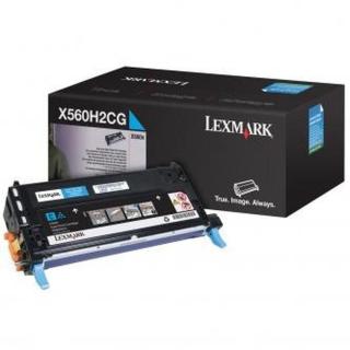 Lexmark X560H2CG azurový  originální toner