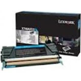 Lexmark X746A2CG azurový  originální toner