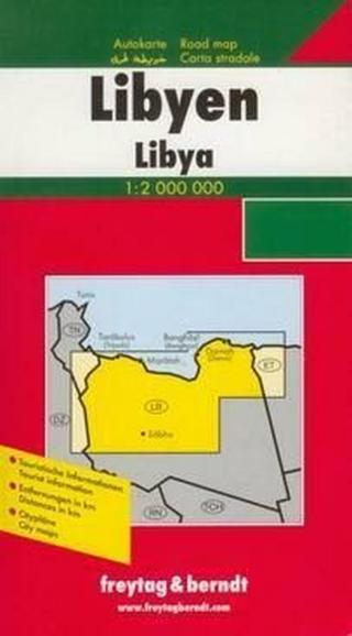LIBYEN MAPA