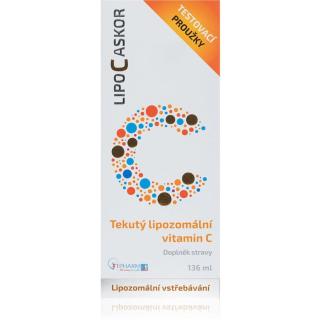 Lipo C Askor Tekutý lipozomální vitamin C roztok pro podporu imunity, snížení míry únavy a vyčerpání 136 ml