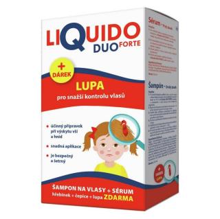 LIQUIDO Duo forte  šampon na vši 200 ml + sérum ZDARMA