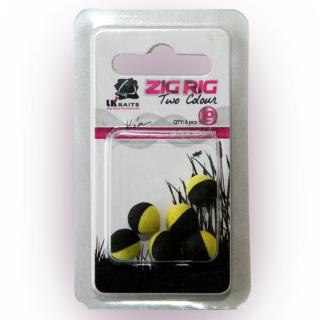 LK Baits Bolies Zig Rig PopUp Varianta: Black / Yellow, Průměr: 10mm