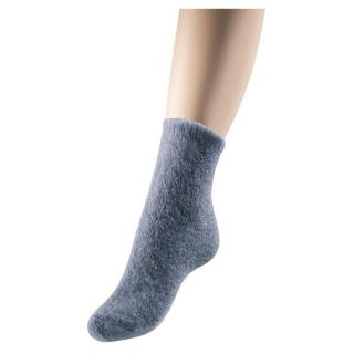 LOANA Teplé ponožky šedé, Velikost: Fr. 35-37