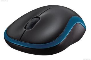 Logitech myš Wireless Mouse M185 - modrá