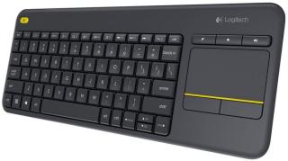 Logitech Wireless Touch Keyboard K400 Plus CZ černá  - zánovní