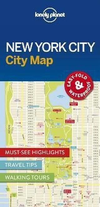 Lonely Planet New York City Map 1.