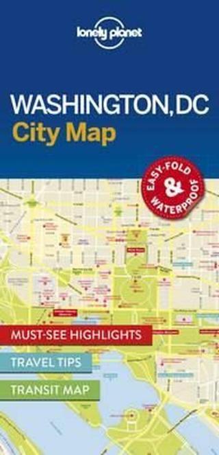 Lonely Planet Washington DC City Map - Lonely Planet
