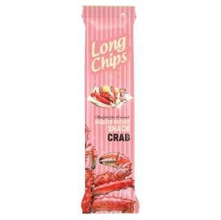 LONG CHIPS Bramborový snack krab 75 g
