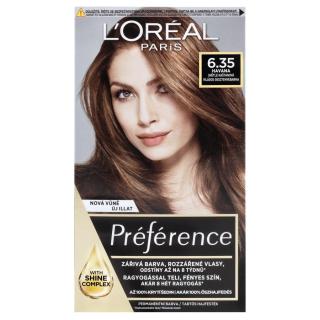 Loréal Paris Preference Permanentní barva na vlasy 6.35 Havane světlý kaštan