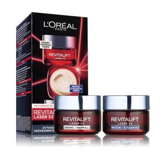 Loréal Paris Revitalift Laser X3 Duopack denní a noční krém 2x50 ml