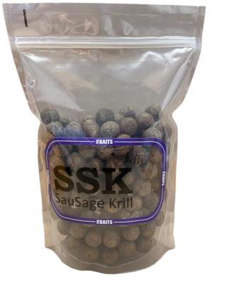 LT Baits Boilie SSK-Sausage Krill Hmotnost: 1kg, Průměr: 24mm