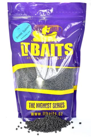 LT Baits PVA Peletky 3mm 1kg Hmotnost: 1kg, Průměr: 3mm, Příchuť: Sweet Salmon