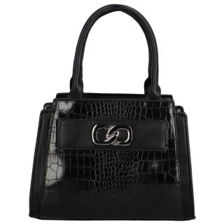 Luxusní dámská menší kabelka černá - Maria C Carida