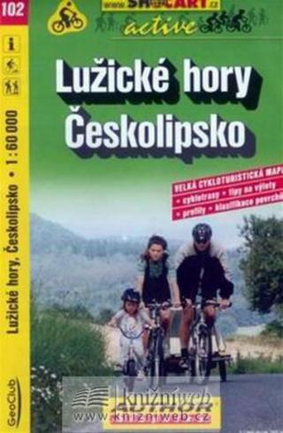 Lužické hory 1:60T - cyklomapa