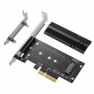 M.2 Pcie adaptér na Pcie 3.0 X4 Nvme, rozpěrná karta