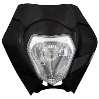 M-Style Přední světlo pro motorku KTM černá