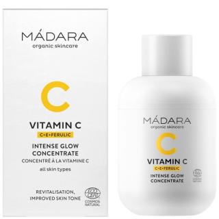 MÁDARA Rozjasňující esence pro intenzivní lesk Vitamin C  30 ml