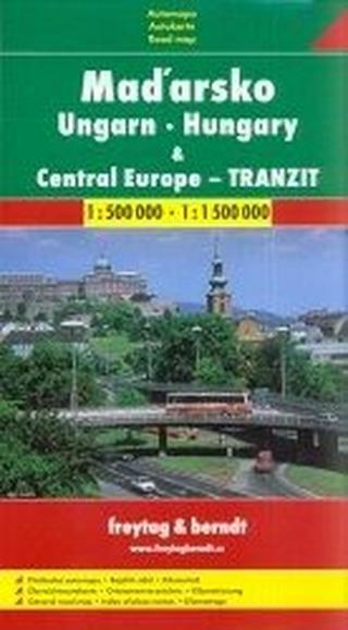 MAĎARSKO - TRANZIT 1:500000
