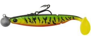 Madcat gumová nástraha rtf shad firetiger uv 2/0 - 20 g