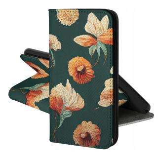 Magnetové Pouzdro Na Oppo Reno 5 Lite Flowers III