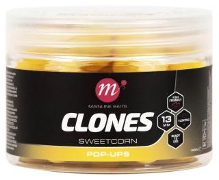 Mainline plovoucí boilies clones pop ups 13 mm 150 ml sweetcorn