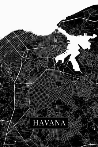 Mapa Havana black,