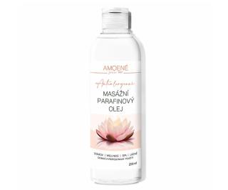 Masážní parafínový olej Amoené - bez parfemace, 200 ml