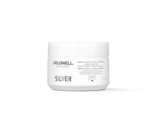 Maska pro blond a šedivé vlasy Goldwell Dualsenses Silver - 200 ml  + DÁREK ZDARMA