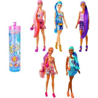 Mattel Barbie Color Reveal Barbie totální demin 30 cm
