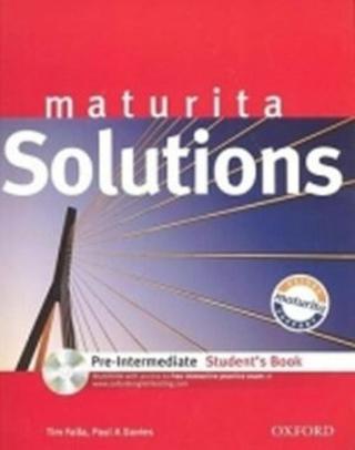 Maturita Solutions Pre-Intermediate Student´s Book with Multi-ROM  - Tim Falla