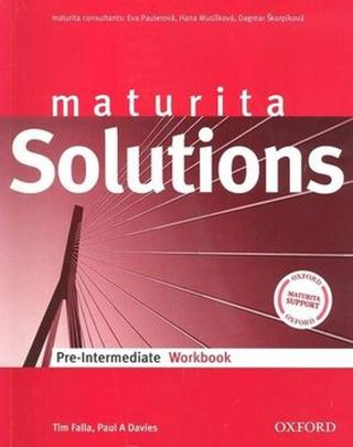 Maturita Solutions pre-intermediate workbook Czech Edition - Tim Falla