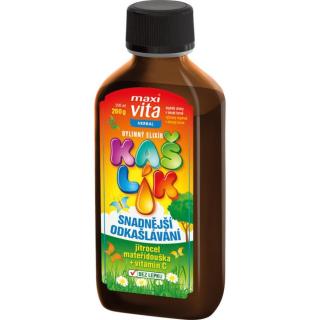 Maxi Vita Herbal Kašlík bylinný elixír na odkašlávání pro děti 200 ml